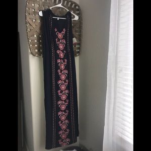 Long Floral maxi dress